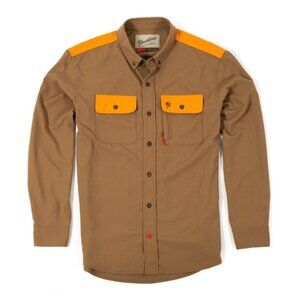 Duck Camp Midweight Shooting Shirt in Upland Orange Sz XXL NWT